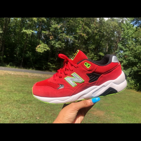 New balance 580 kids red Clearance